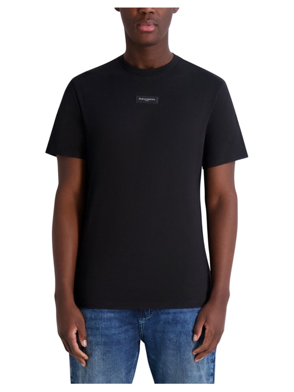 Karl Lagerfeld Black Crew Neck Short Sleeve T-Shirt